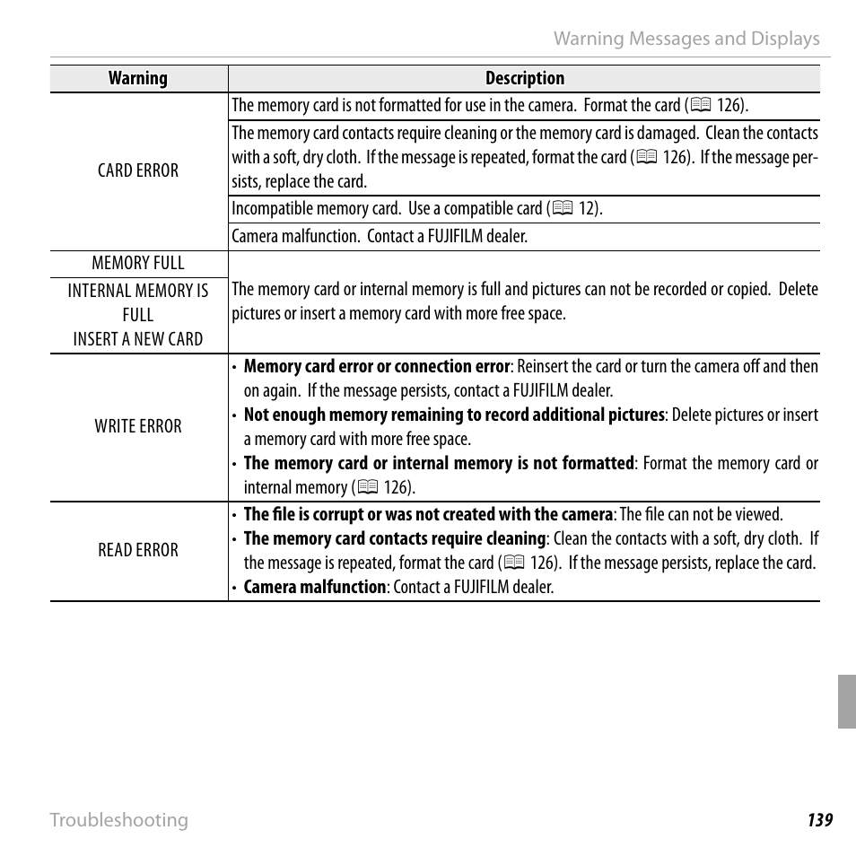 FujiFilm DIGITAL CAMERA FINEPIX F800EXR User Manual | Page 157 / 171