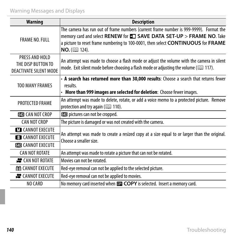 FujiFilm DIGITAL CAMERA FINEPIX F800EXR User Manual | Page 158 / 171