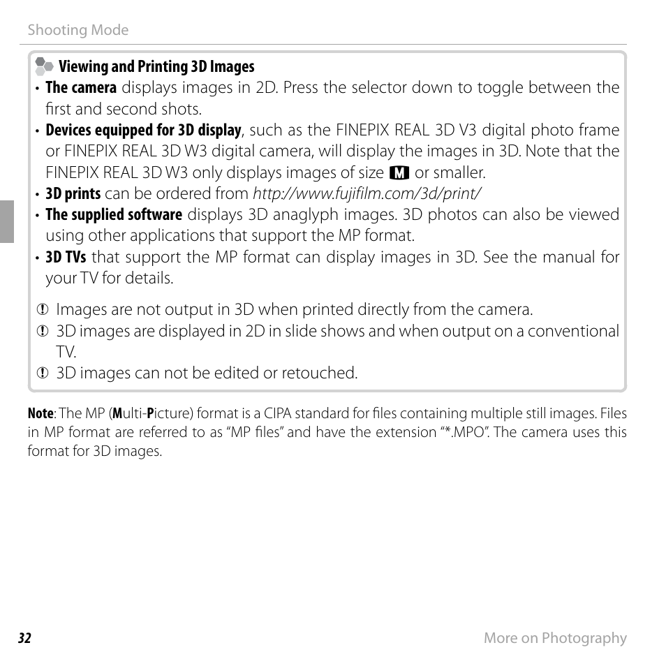 FujiFilm DIGITAL CAMERA FINEPIX F800EXR User Manual | Page 50 / 171