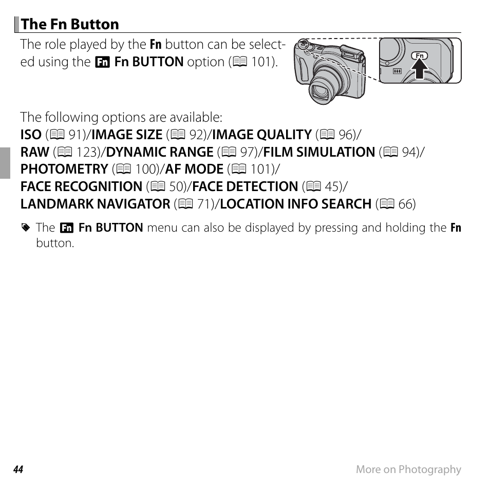 FujiFilm DIGITAL CAMERA FINEPIX F800EXR User Manual | Page 62 / 171