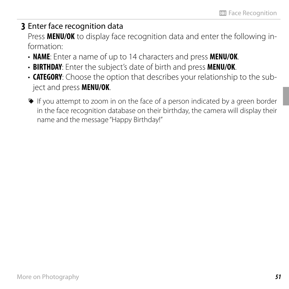 FujiFilm DIGITAL CAMERA FINEPIX F800EXR User Manual | Page 69 / 171