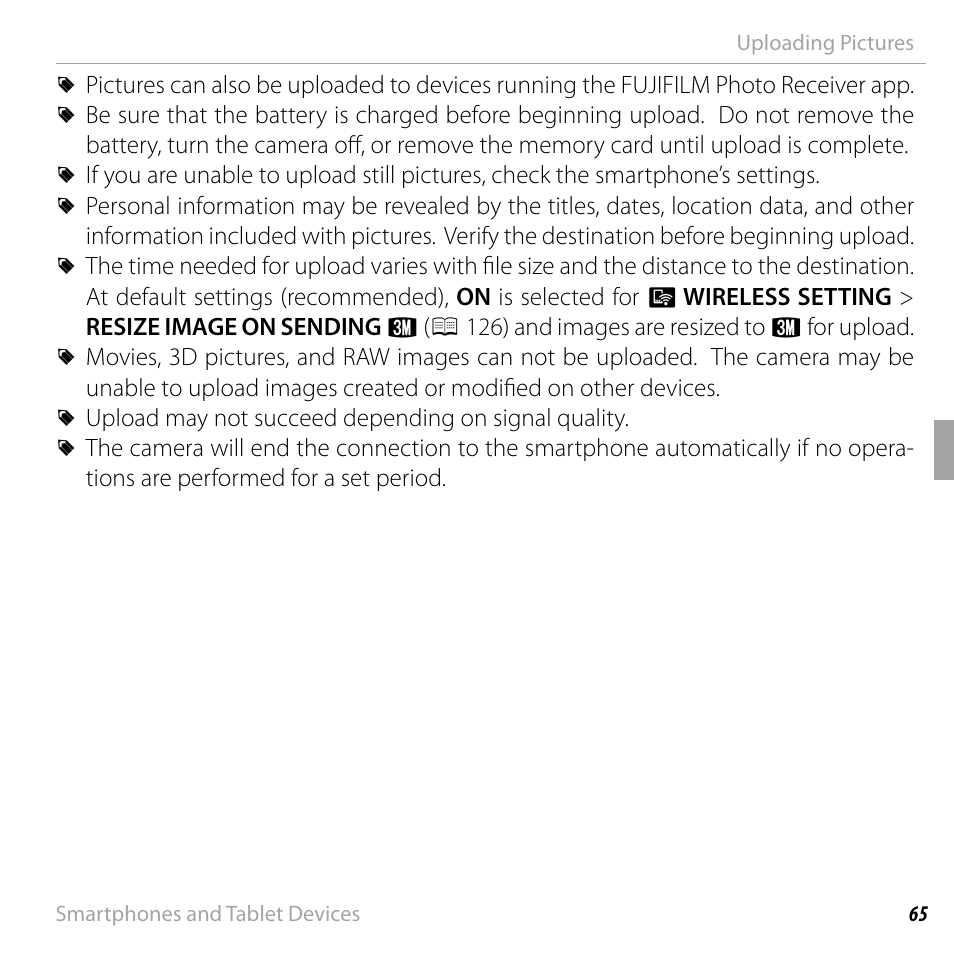 FujiFilm DIGITAL CAMERA FINEPIX F800EXR User Manual | Page 83 / 171
