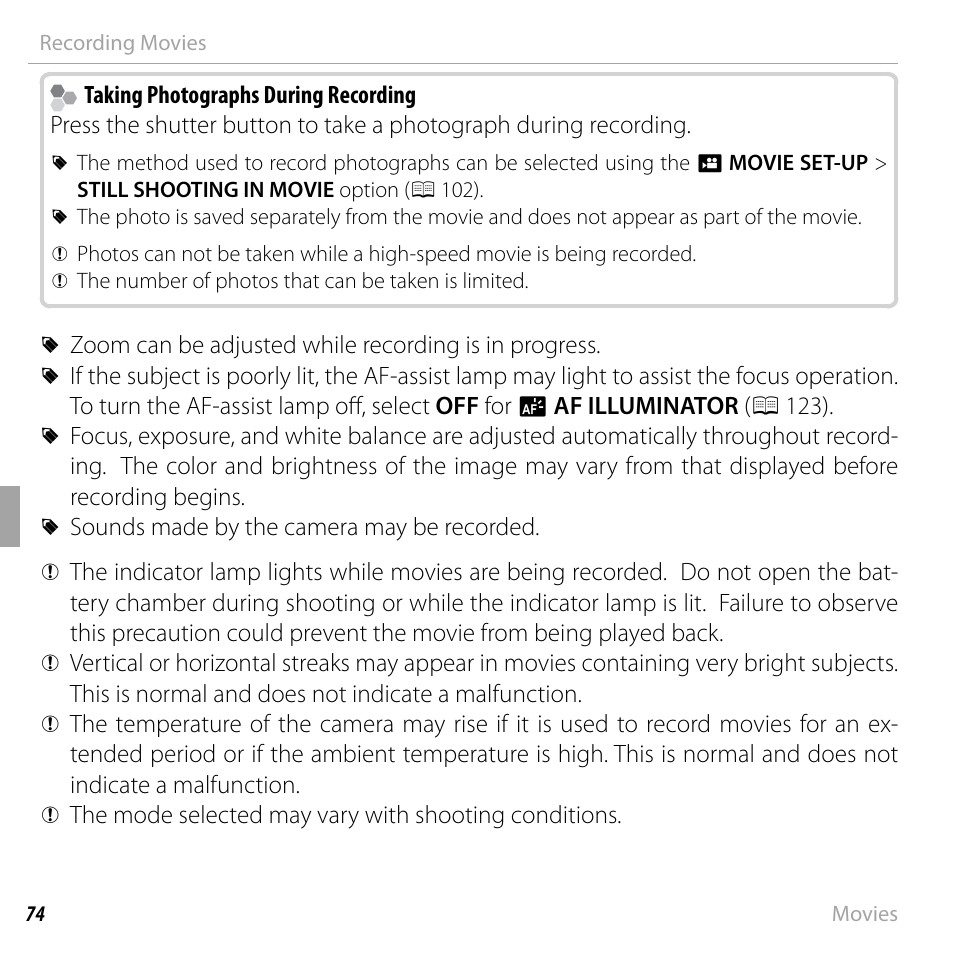 FujiFilm DIGITAL CAMERA FINEPIX F800EXR User Manual | Page 92 / 171