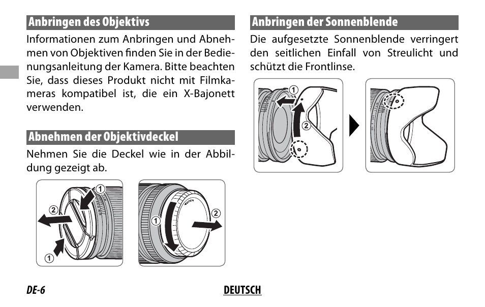 FujiFilm XF14MMF2.8 R User Manual | Page 30 / 128