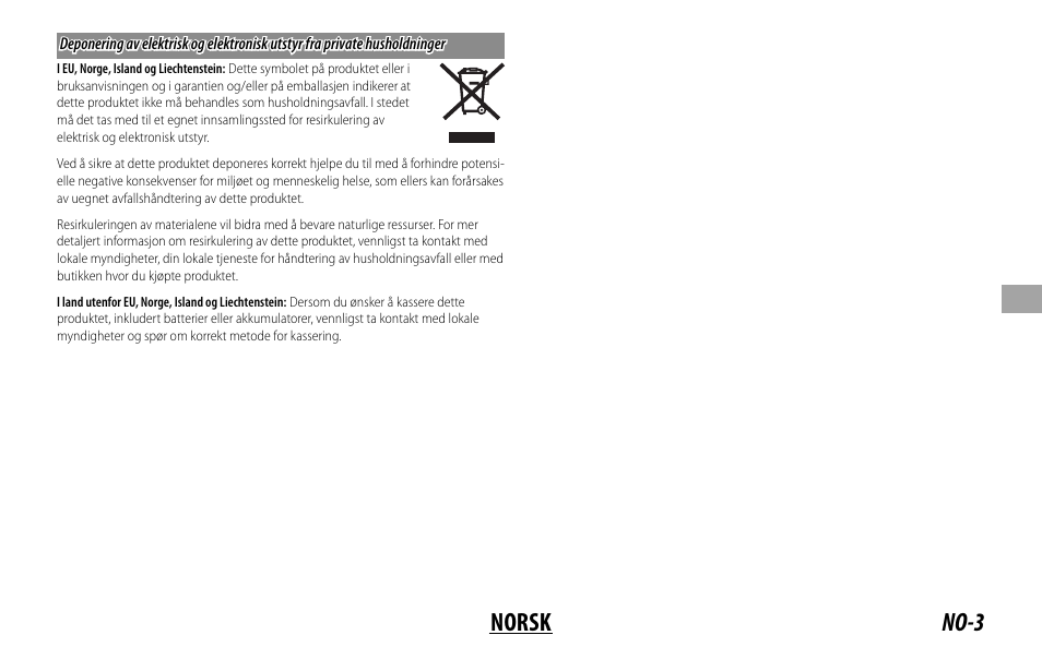 No-3 norsk | FujiFilm XF14MMF2.8 R User Manual | Page 59 / 128