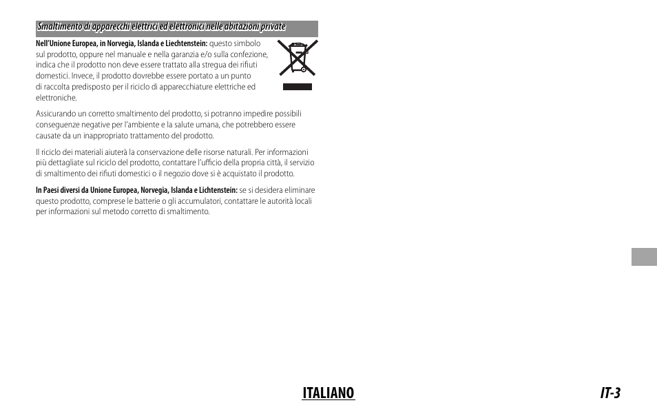 It-3 italiano | FujiFilm XF14MMF2.8 R User Manual | Page 83 / 128