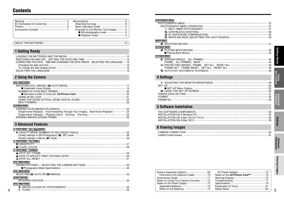 FujiFilm A310 User Manual | Page 3 / 43