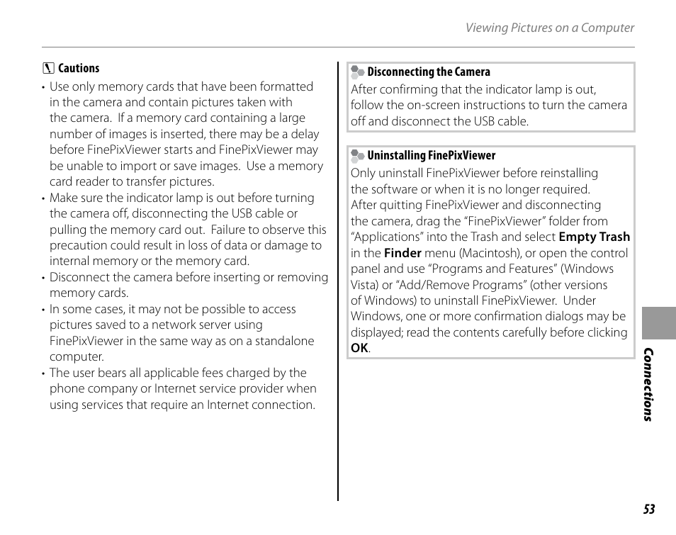 FujiFilm FinePix A235 User Manual | Page 59 / 102