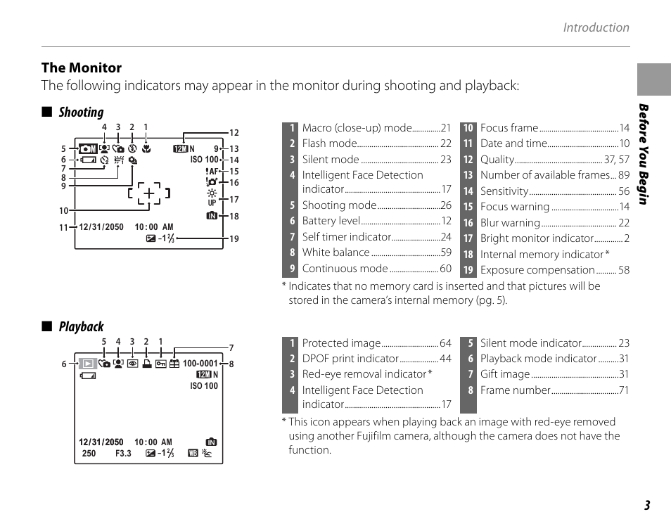 Playback playback | FujiFilm FinePix A235 User Manual | Page 9 / 102