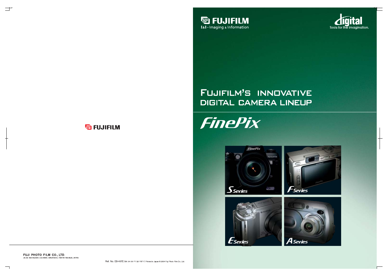 FujiFilm digital camera User Manual | 10 pages