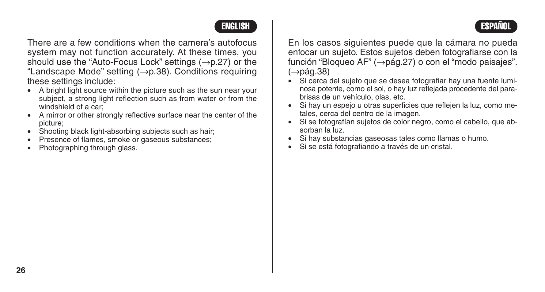 FujiFilm 38-125mm User Manual | Page 26 / 60