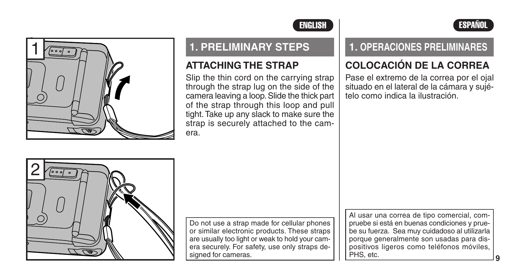 FujiFilm 38-125mm User Manual | Page 9 / 60