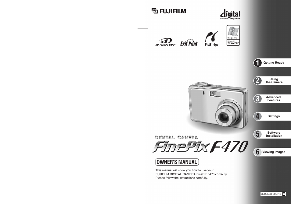 FujiFilm A470 User Manual | 61 pages