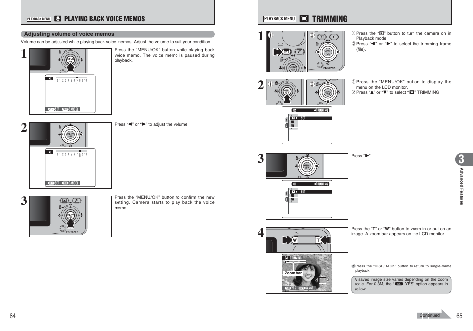 Trimming | FujiFilm A470 User Manual | Page 33 / 61