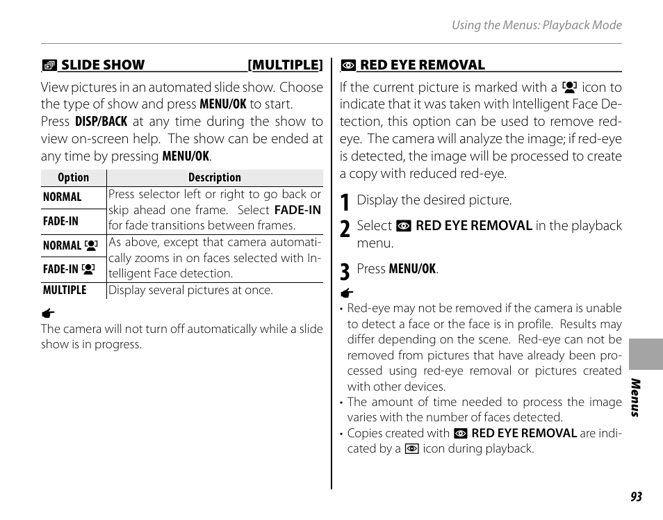 FujiFilm FinePix HS30EXR User Manual | Page 107 / 146