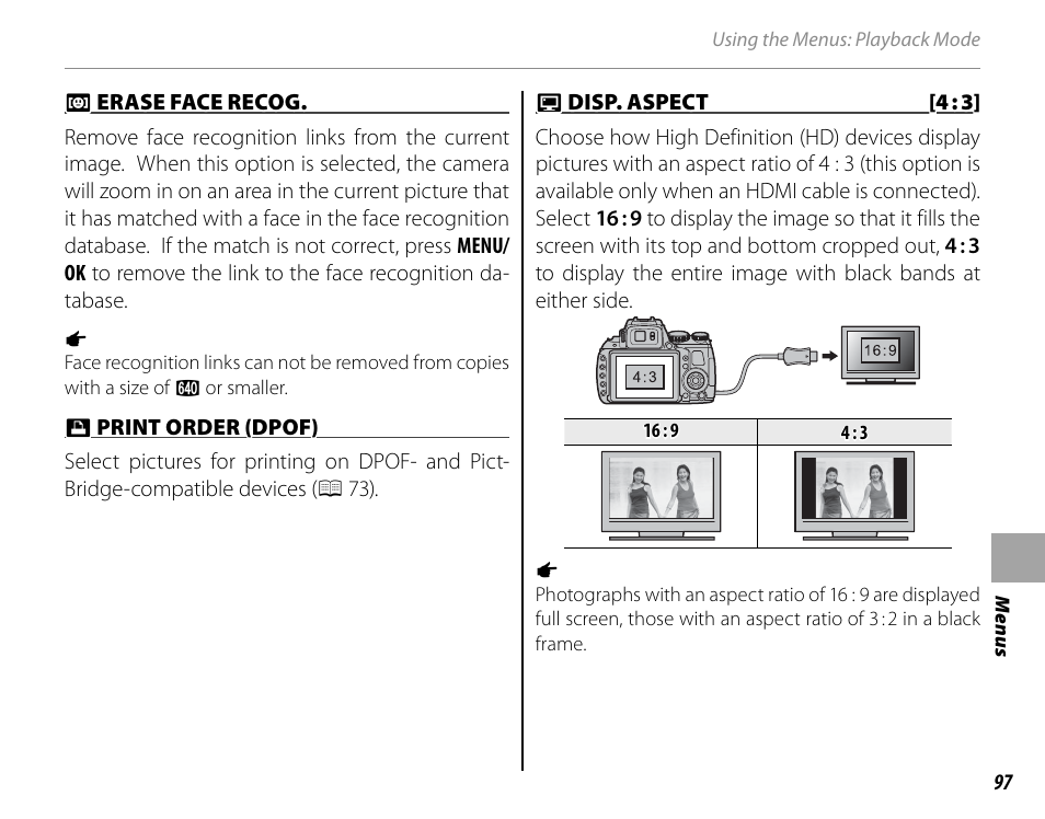 FujiFilm FinePix HS30EXR User Manual | Page 111 / 146