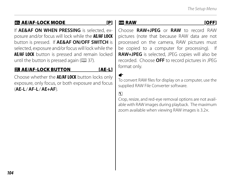 FujiFilm FinePix HS30EXR User Manual | Page 118 / 146