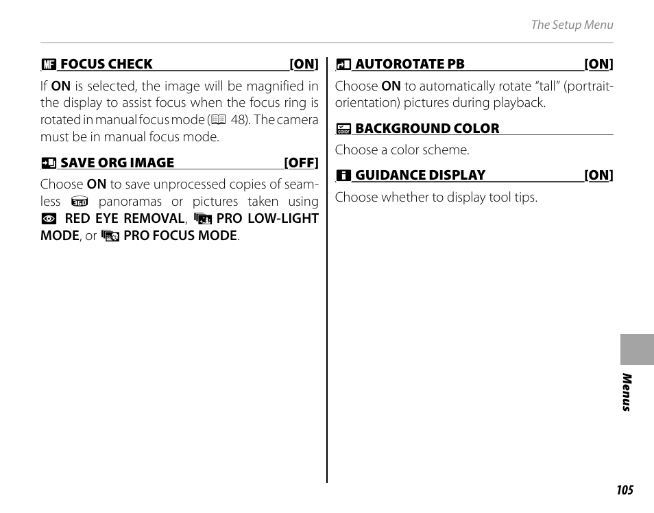 FujiFilm FinePix HS30EXR User Manual | Page 119 / 146