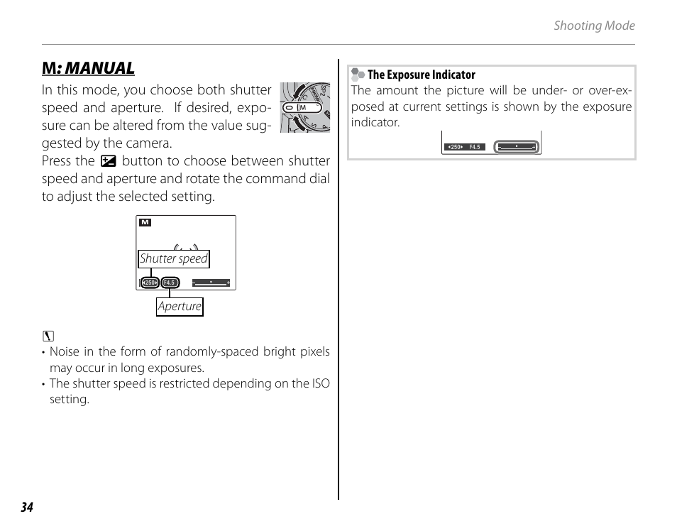 Mm : manual : manual | FujiFilm FinePix HS30EXR User Manual | Page 48 / 146