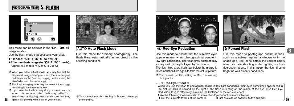 Y flash | FujiFilm FinePix30i User Manual | Page 20 / 59