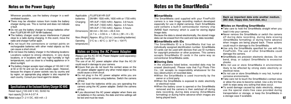 FujiFilm FinePix30i User Manual | Page 49 / 59