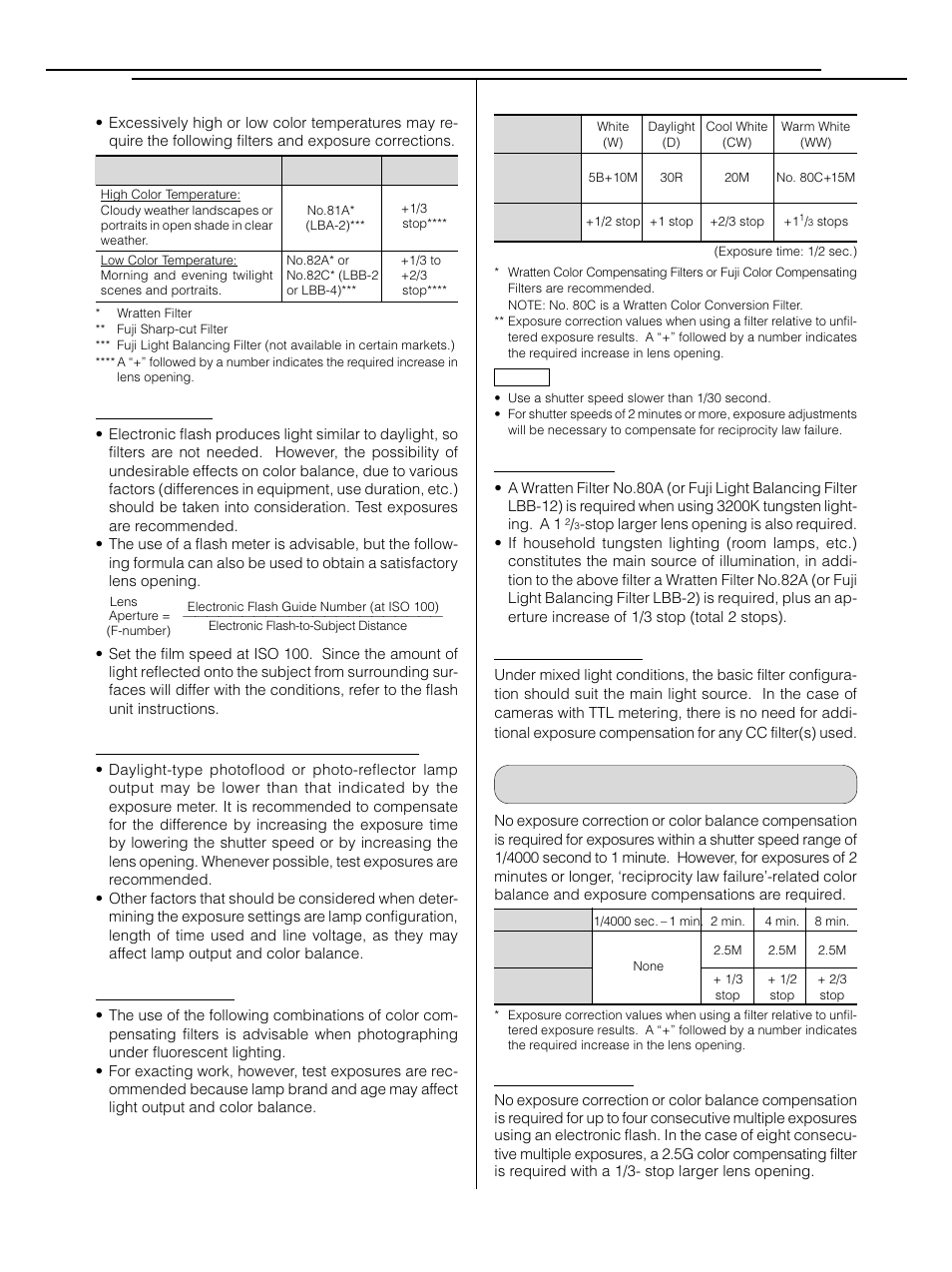 FujiFilm FUJICHROME VELVIA RVP100 User Manual | Page 2 / 8