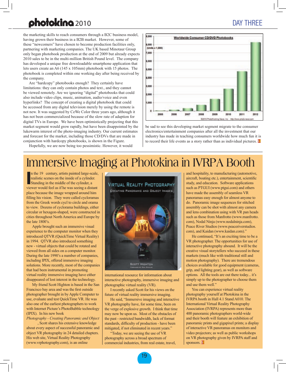 Immersive imaging at photokina in ivrpa booth, Day three | FujiFilm FinePix Real 3D W3 User Manual | Page 21 / 28