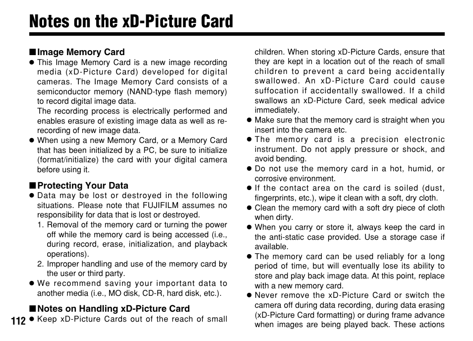 FujiFilm FinePix A303 User Manual | Page 112 / 132