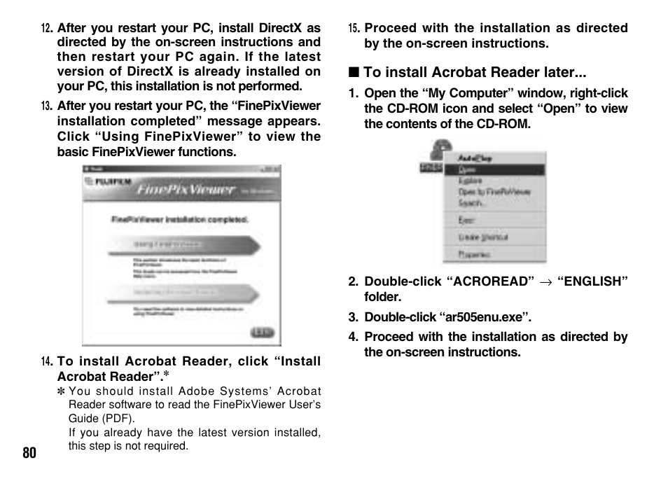 FujiFilm FinePix A303 User Manual | Page 80 / 132