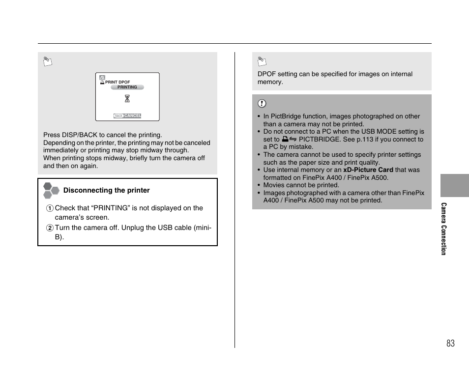 FujiFilm FinePix A400 User Manual | Page 83 / 132