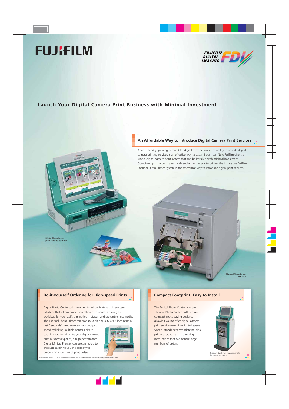 FujiFilm Thermal Photo Printer User Manual | 2 pages