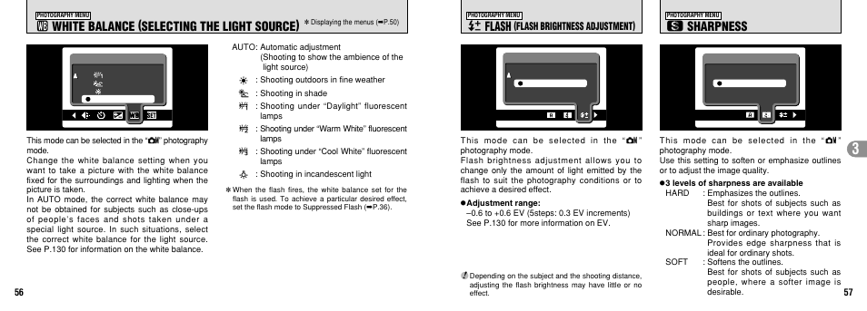 X flash, K sharpness, A white balance (selecting the light source) | FujiFilm FinePix 3800 User Manual | Page 29 / 69