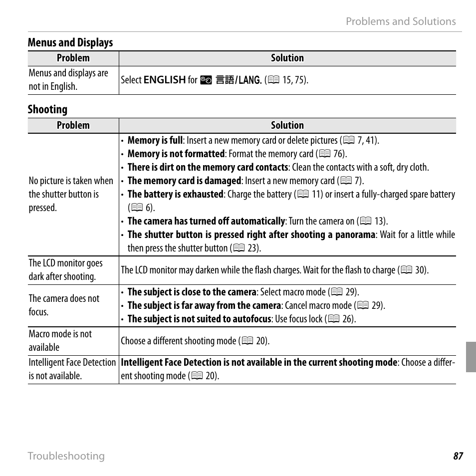 FujiFilm FinePix JX500 User Manual | Page 101 / 122