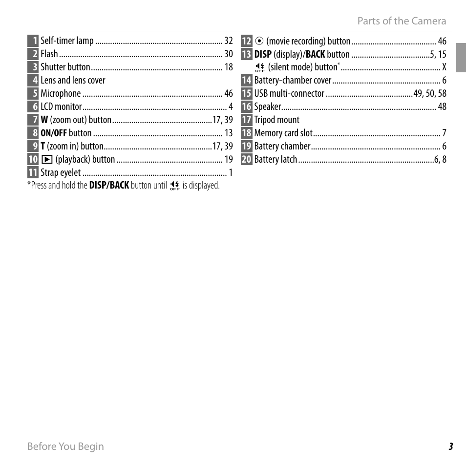 FujiFilm FinePix JX500 User Manual | Page 17 / 122