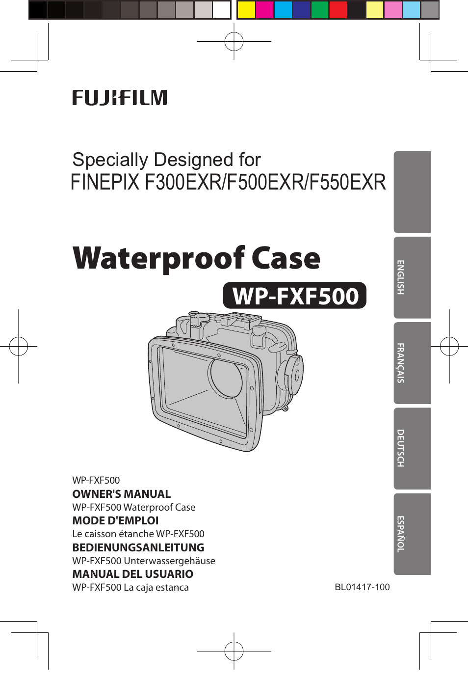 FujiFilm WP-FXF500 User Manual | 140 pages