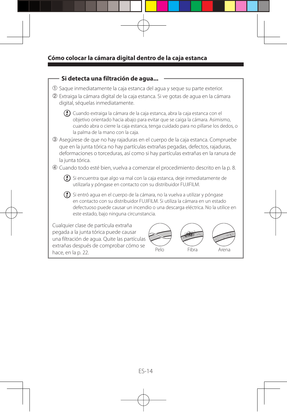 FujiFilm WP-FXF500 User Manual | Page 124 / 140