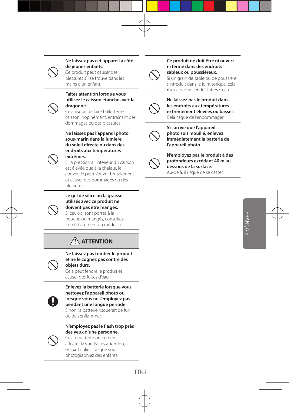 Fr-3 | FujiFilm WP-FXF500 User Manual | Page 61 / 140