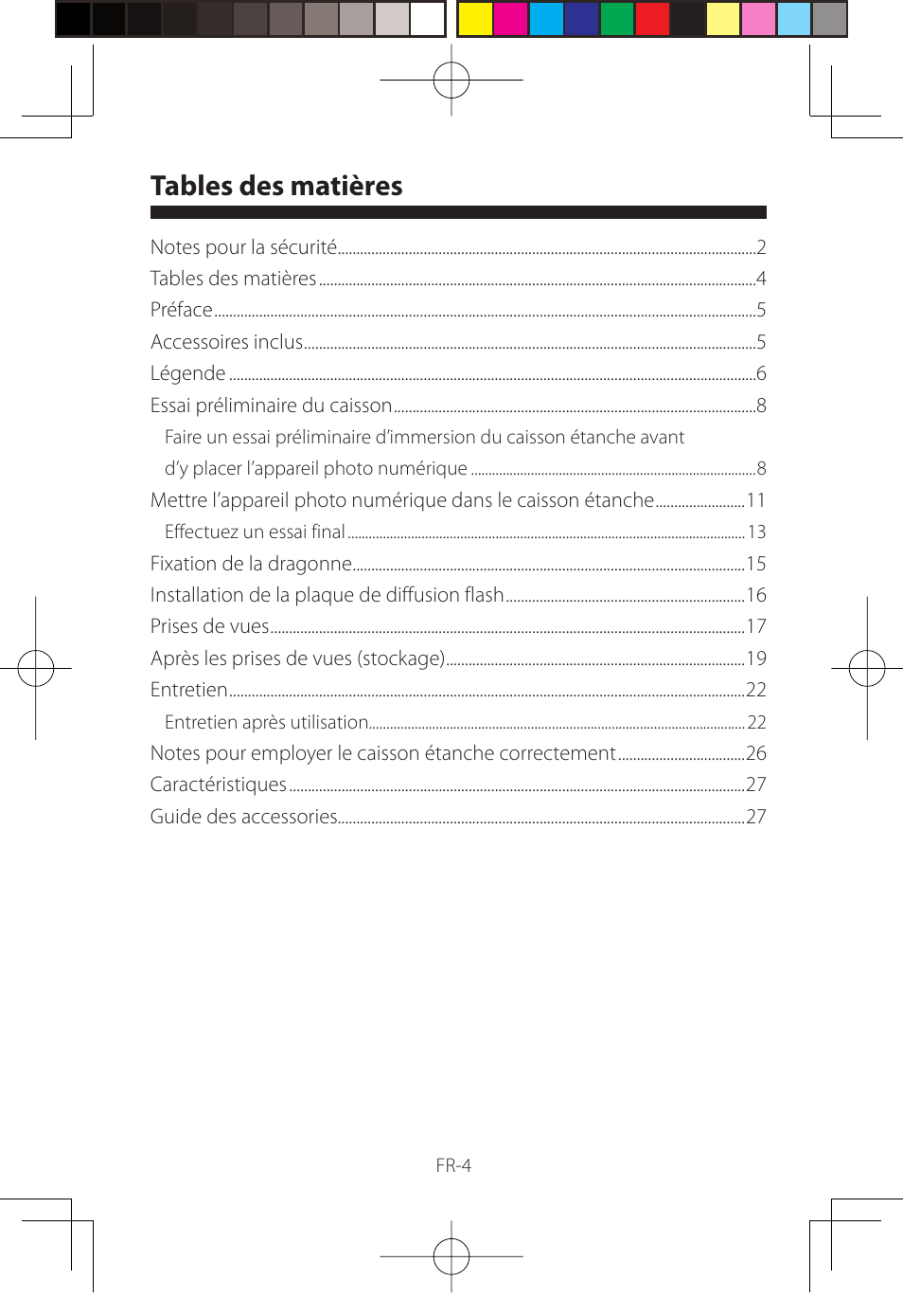 FujiFilm WP-FXF500 User Manual | Page 62 / 140