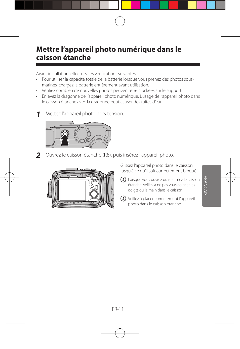 FujiFilm WP-FXF500 User Manual | Page 69 / 140