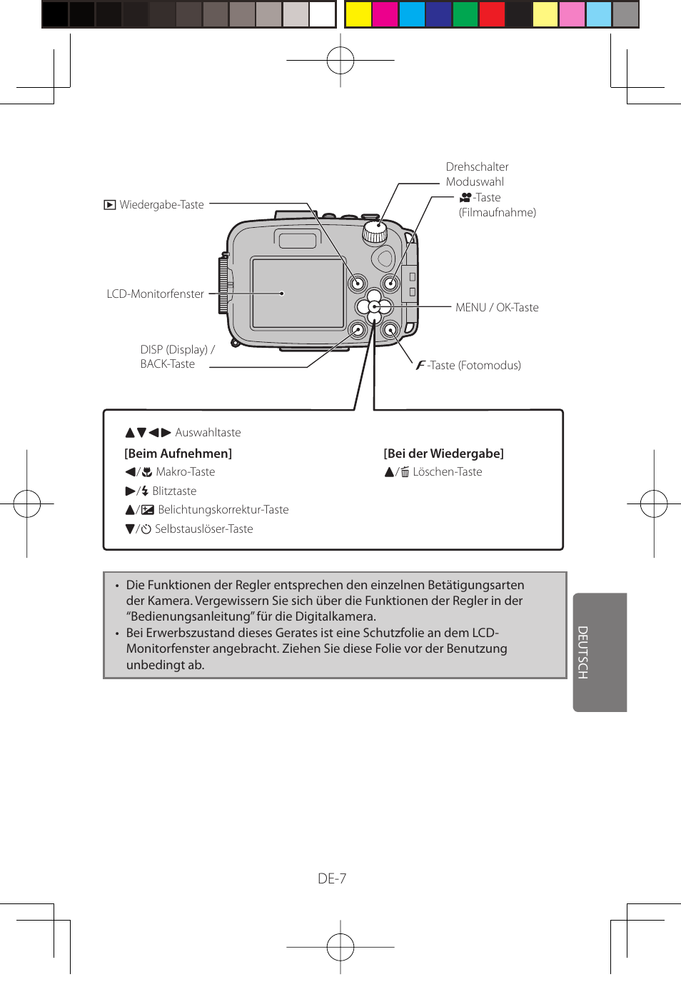 De-7 | FujiFilm WP-FXF500 User Manual | Page 91 / 140