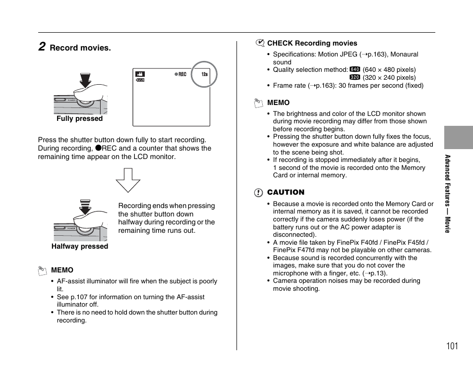 FujiFilm F45fd User Manual | Page 101 / 180