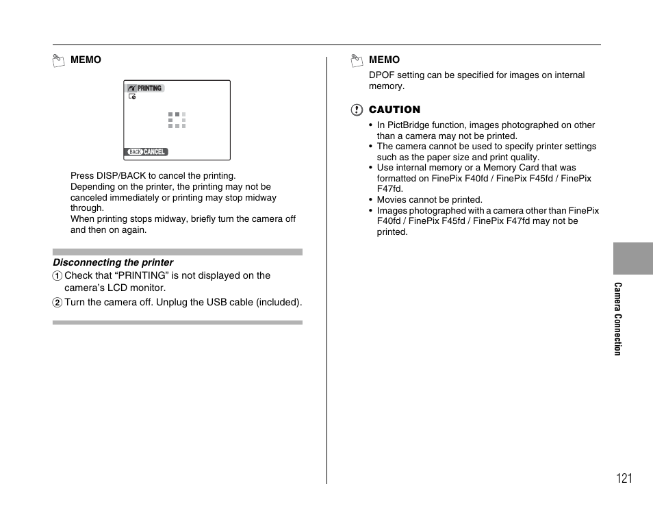 FujiFilm F45fd User Manual | Page 121 / 180