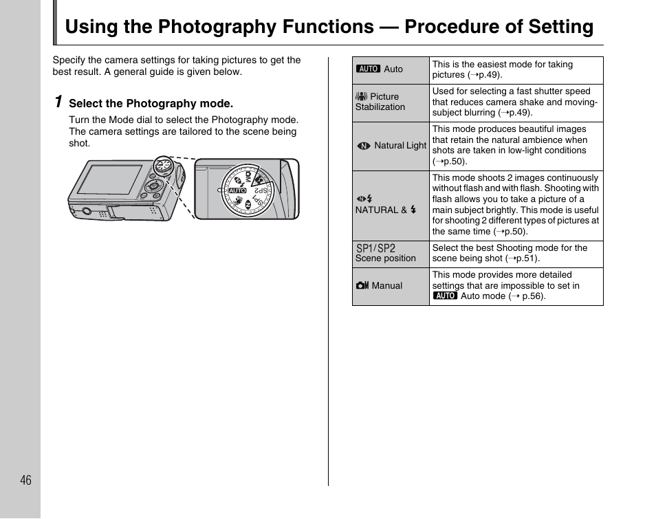 FujiFilm F45fd User Manual | Page 46 / 180