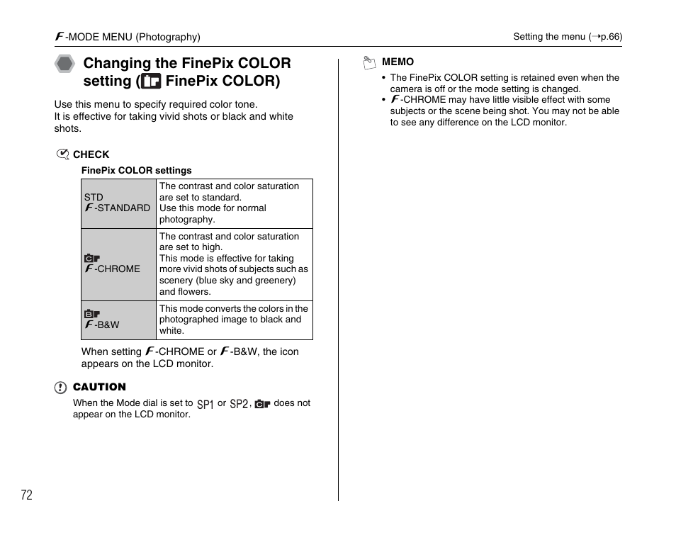 FujiFilm F45fd User Manual | Page 72 / 180