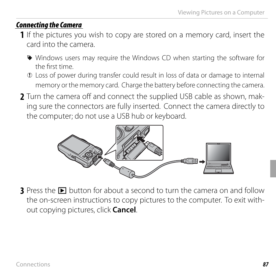 FujiFilm FinePix F750EXR User Manual | Page 105 / 164