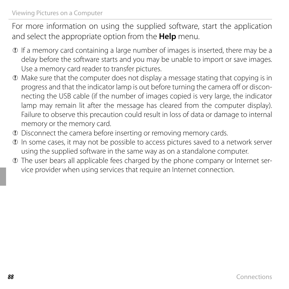 FujiFilm FinePix F750EXR User Manual | Page 106 / 164