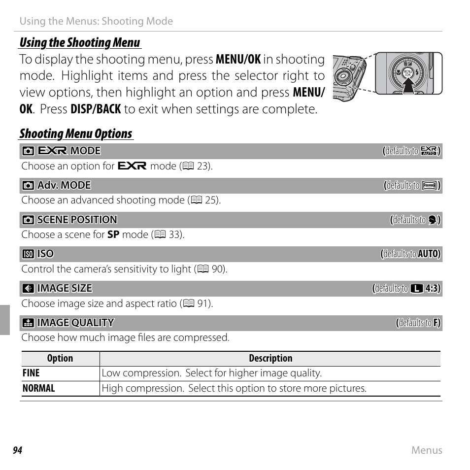 FujiFilm FinePix F750EXR User Manual | Page 112 / 164