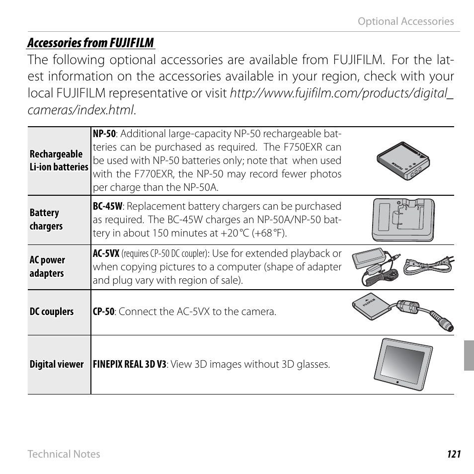 FujiFilm FinePix F750EXR User Manual | Page 139 / 164