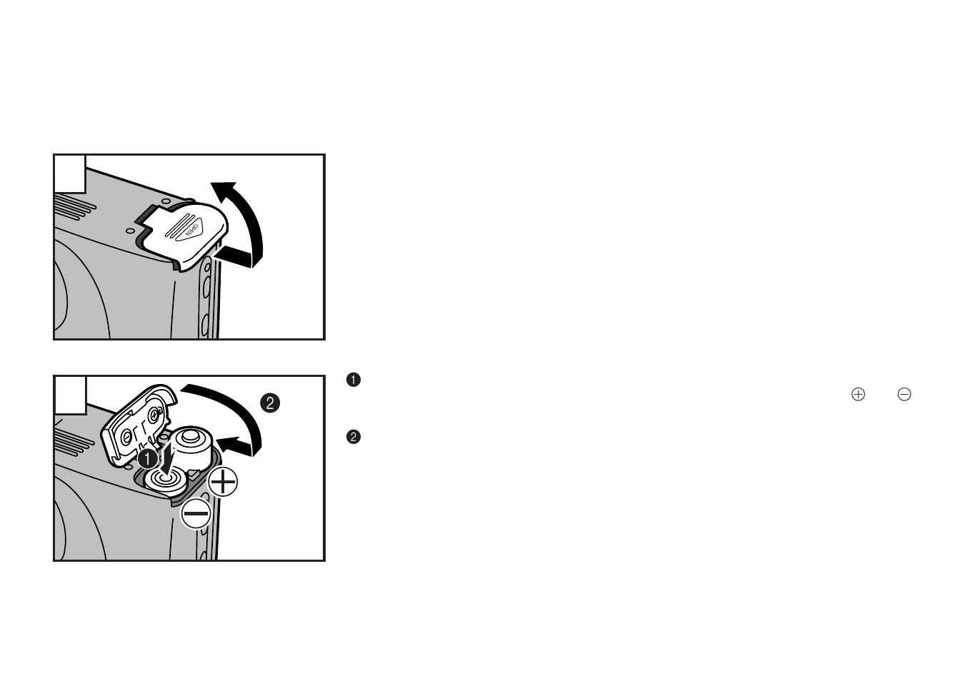 Loading the batteries, P.8) | FujiFilm ZOOM DATE 60 User Manual | Page 8 / 44
