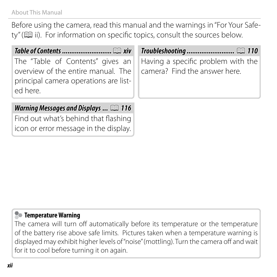 FujiFilm FinePix F550EXR User Manual | Page 12 / 151